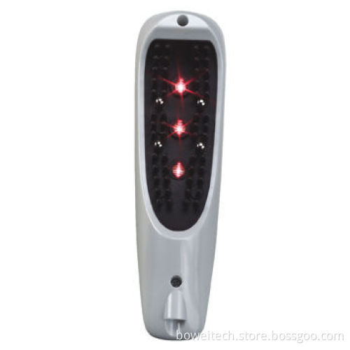 Photon Laser Comb for Hair Growth with Electric Current Accelerating Blood Circulation, Hair Growth